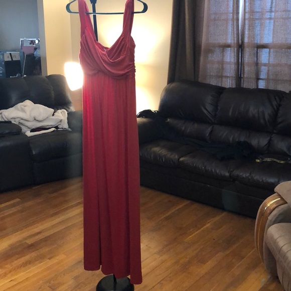Coral Maxi Dress - Picture 2 of 2